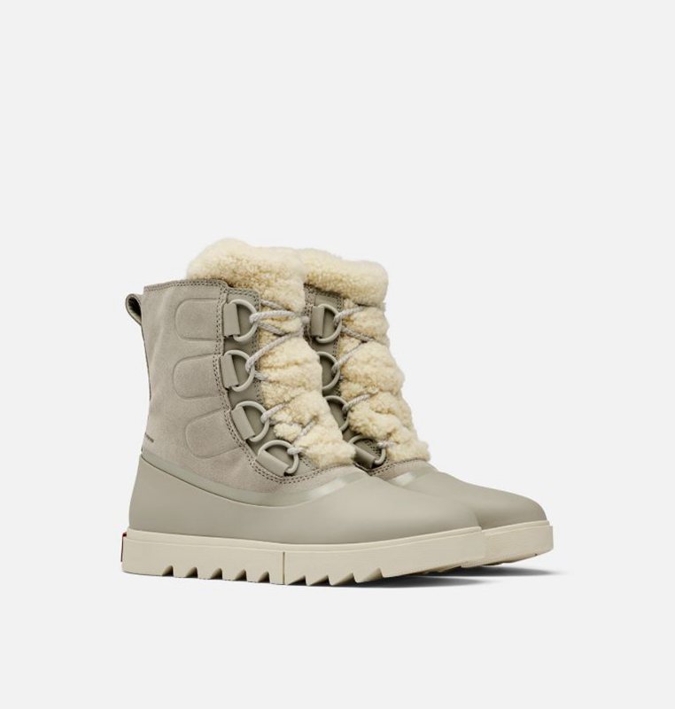 Womens Snow Boots Beige - Sorel Joan Of Arctic™ NEXT LITE Low - 820917-CUR